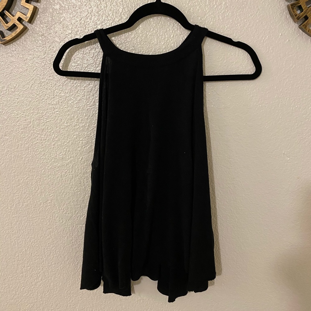 Halter top flowy blouse